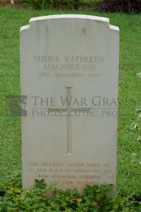 TRINCOMALEE WAR CEMETERY - MACPHERSON, SHEILA KATHLEEN